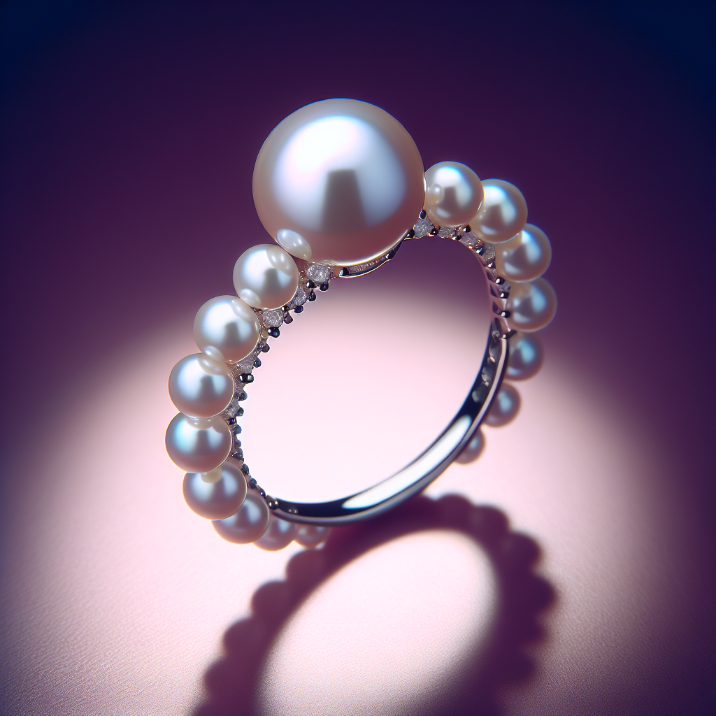 Elegant Pearl Ring Designs