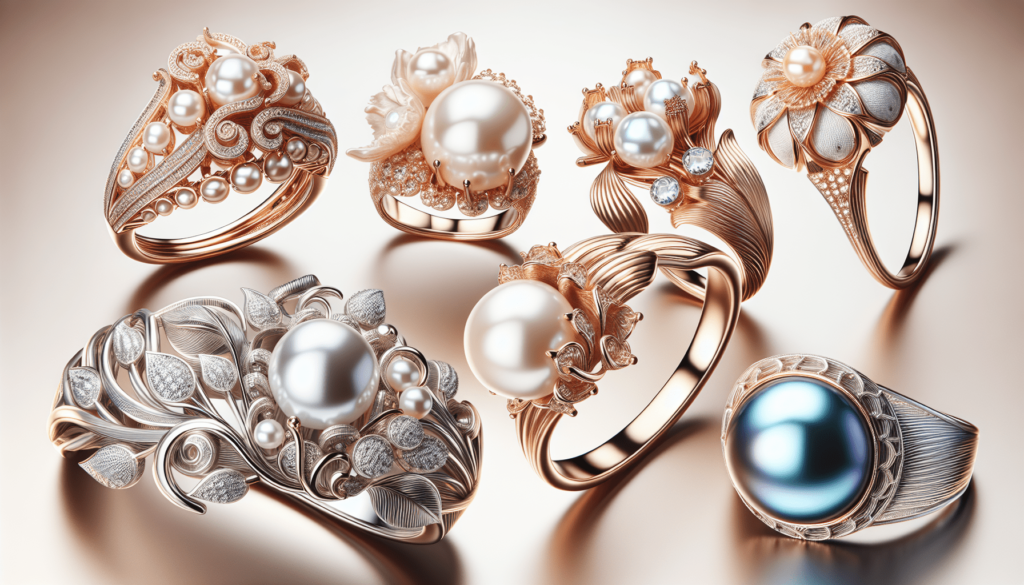 The Latest Celebrity Pearl Ring Trends