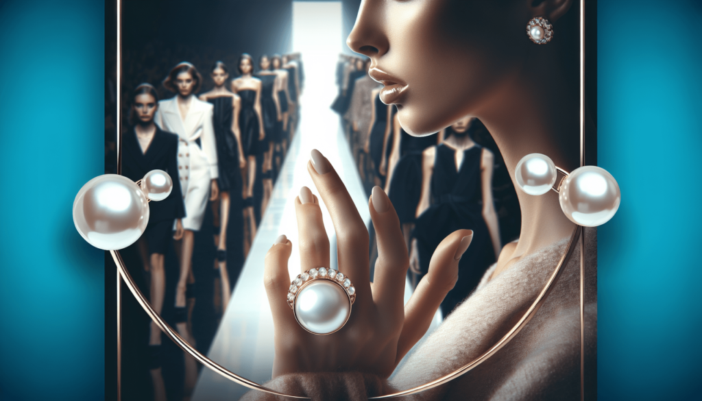 Chic Pearl Ring for Runway Fashion