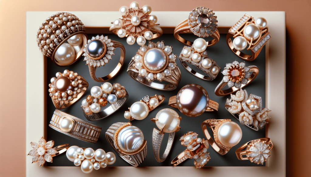 Trendy A-List Pearl Ring Designs