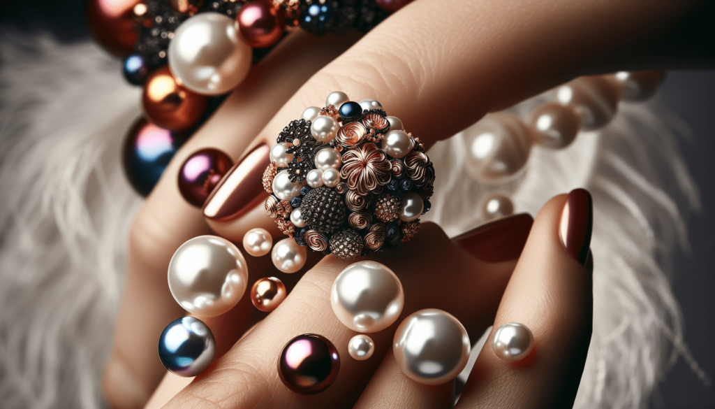 Creative and Fashionable Pearl Ring Ideas